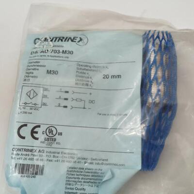 议价全新DW-AD-703-M30-电感式接近开关-Contrinex 堪泰现货