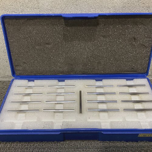 VAN KEUREN .2060.2300 17 PIECE PIN GAUGE SET 333
