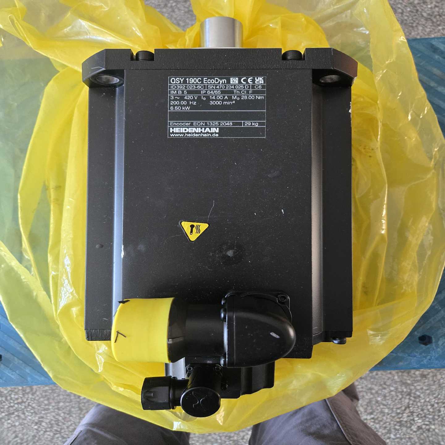 海德汉伺服电机QSY 190C ID:392 023-6C~询价