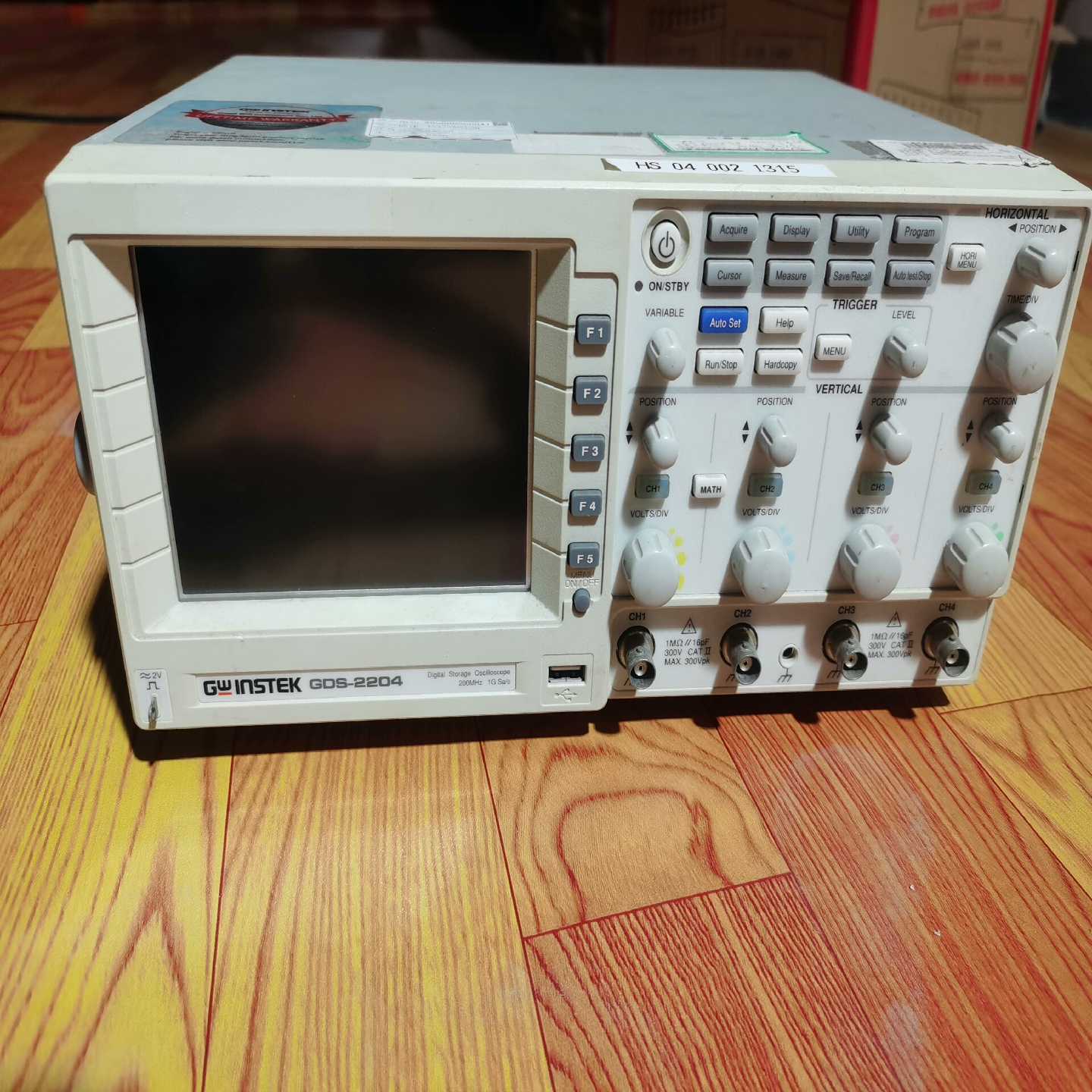GDS-2204200MHz1G示波器询价