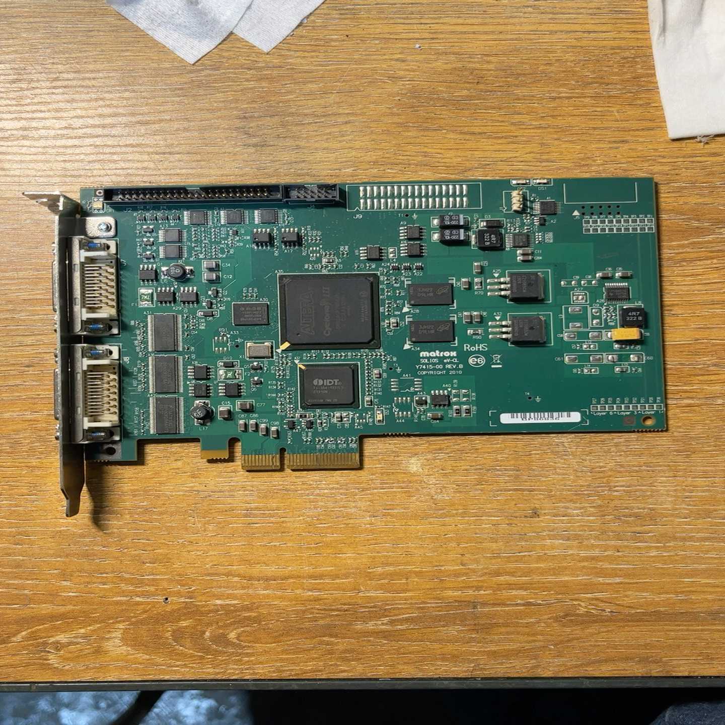 Matrox迈创SOL2MEVCLFL Y7415-00 R【侨报商行】