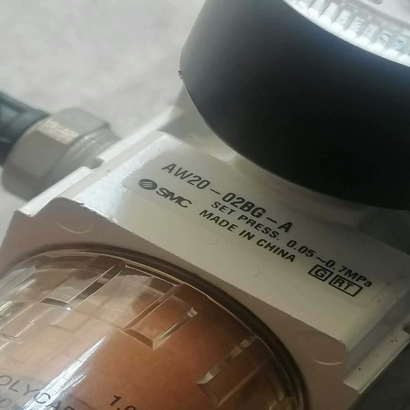 议价SMC单杯过滤器AW20-02BG-A（带SMC压力开关FI现货/维修