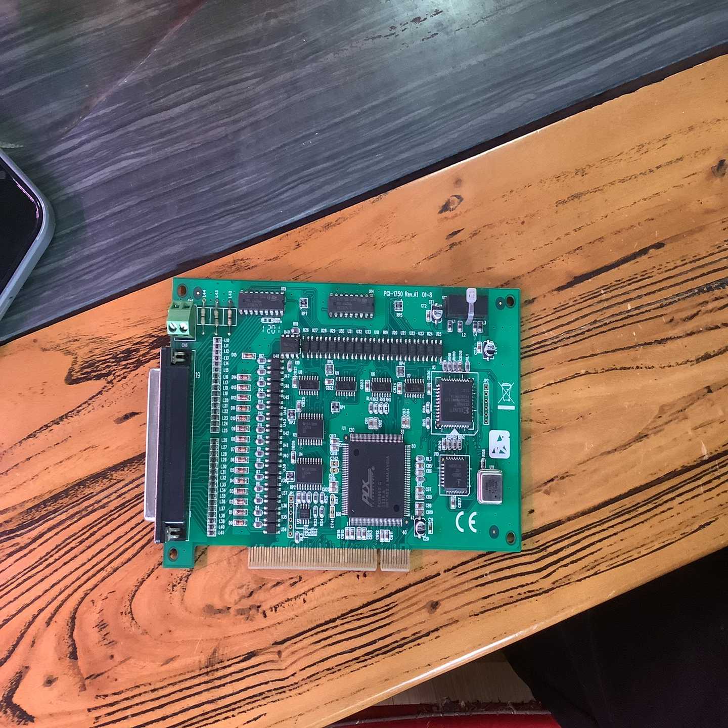 研华数据采集卡pci-1750一个图为实物运费~询价