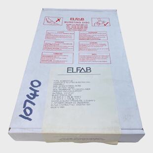 Elfab SC80NS37HB Composite Slotted Rupture Disc 80mm 3.0 bar