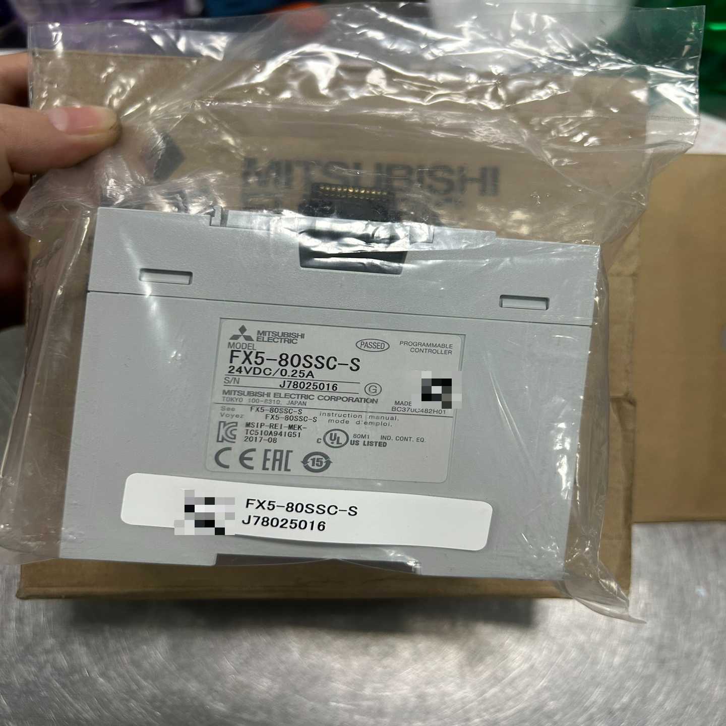 三菱PLC模块FX5-80SSC-S，--议价商品