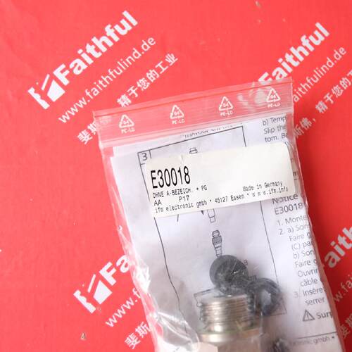 议价IFM E30018 易福门全新电子连接器 CLAMP FITTING G1/2