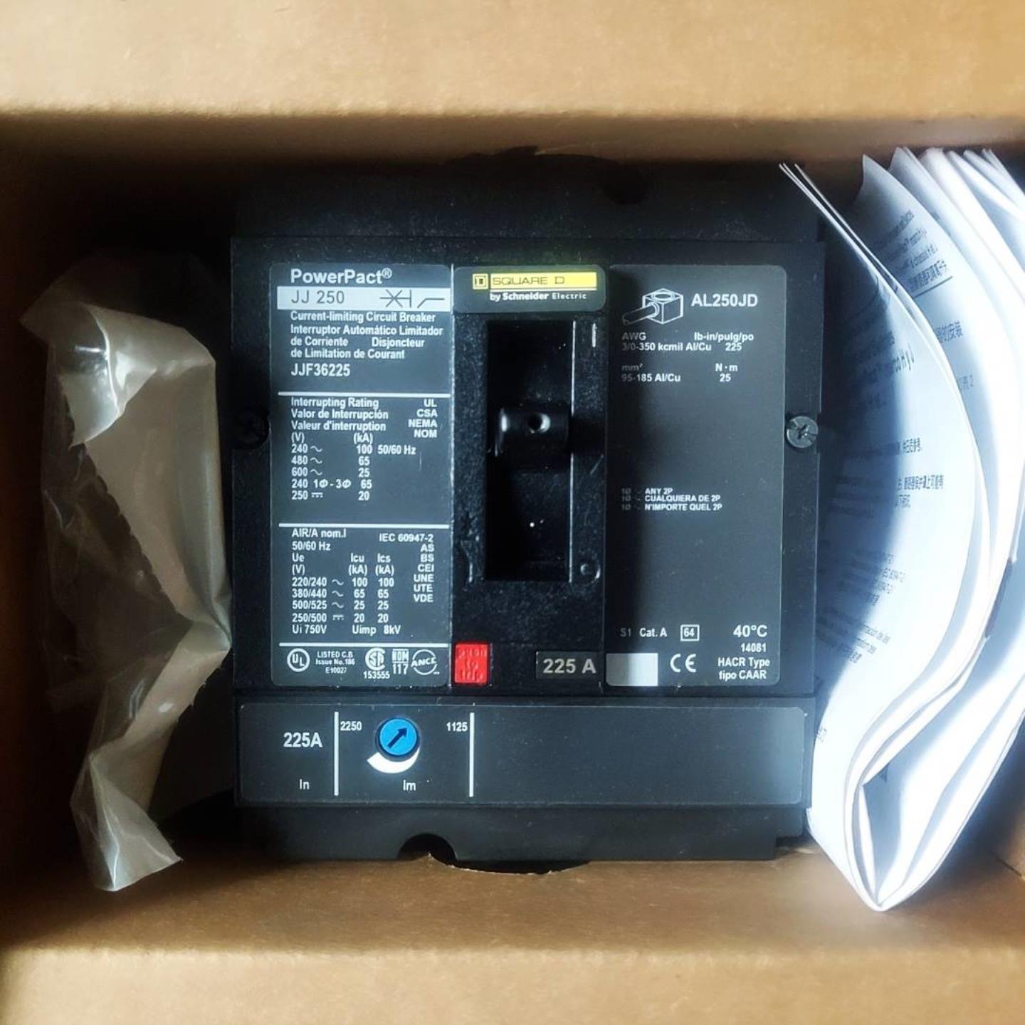 配件SQUARE JJ250  JJF36225  AL250JD 3P  225A议价