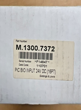 Giddings&LewisM.1300.7372InputModule24VDC*Newin*