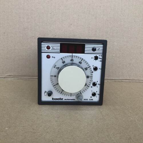 Baelz Automatic WBS2296 Wert Kontroll 2296AD213SA 3