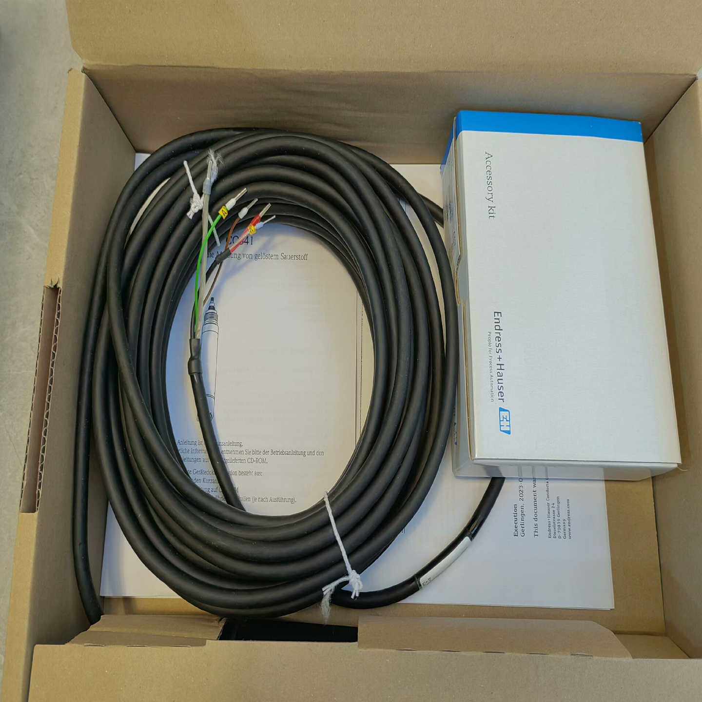 EH溶解氧探头COS41-4F，自带线缆15米，量程0-2(HJD电子）