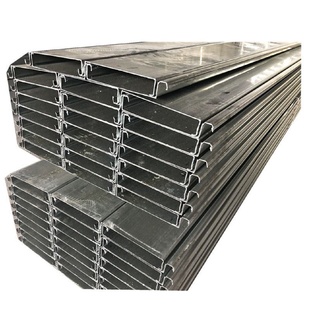 免浇筑楼承板200*40*2.0阁楼钢扣板钢平台踏步板花纹板货架承重板