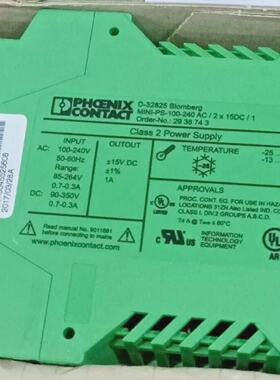 1PCPhoenix Contact MINIPS100240AC2X15DC1 2938743 Class 2 Pow