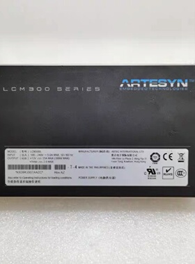 ARTESYN雅特生大功率前端电源LCM300L-议价