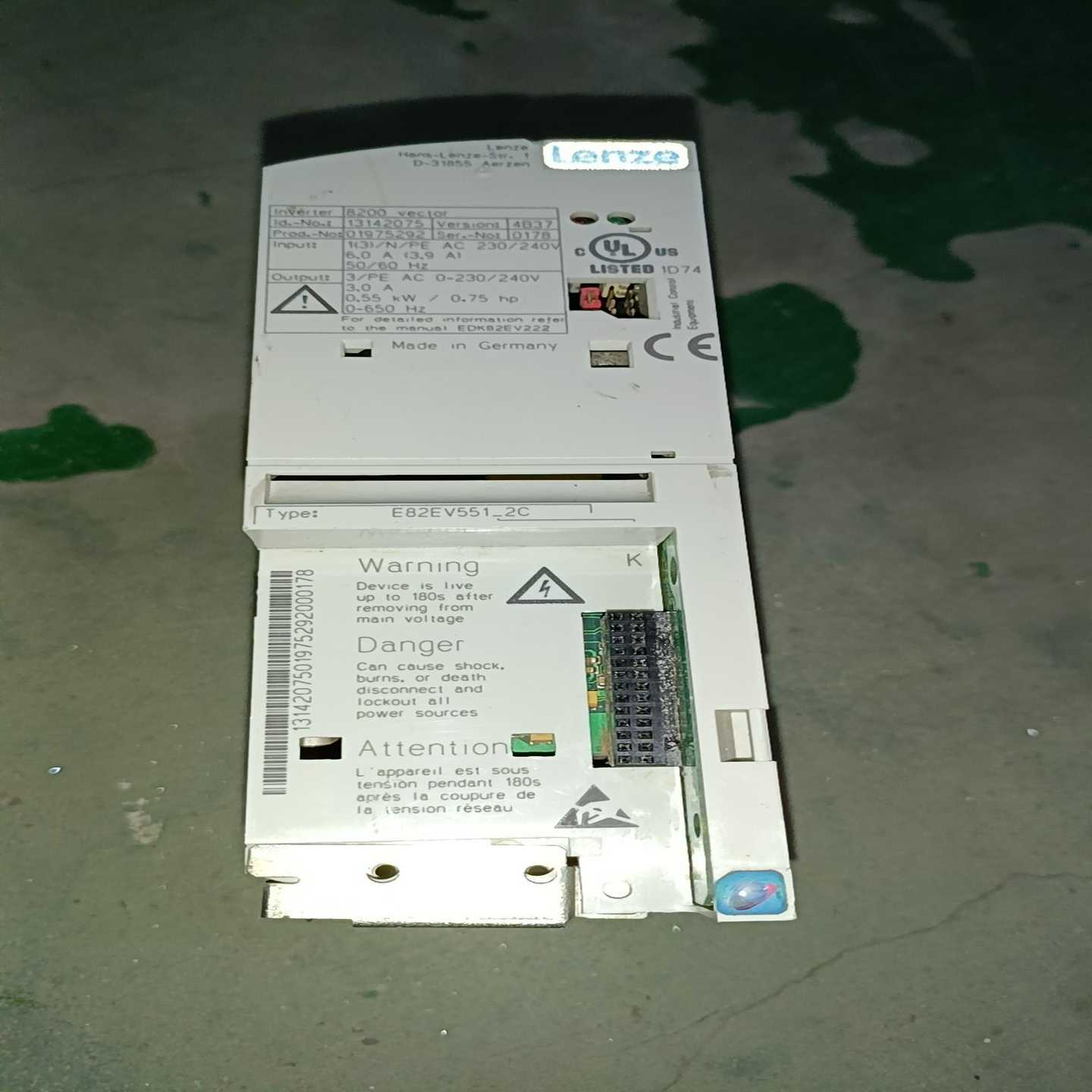伦茨变频器E82EV551-2C成色实物图0.5（佳毅工控）