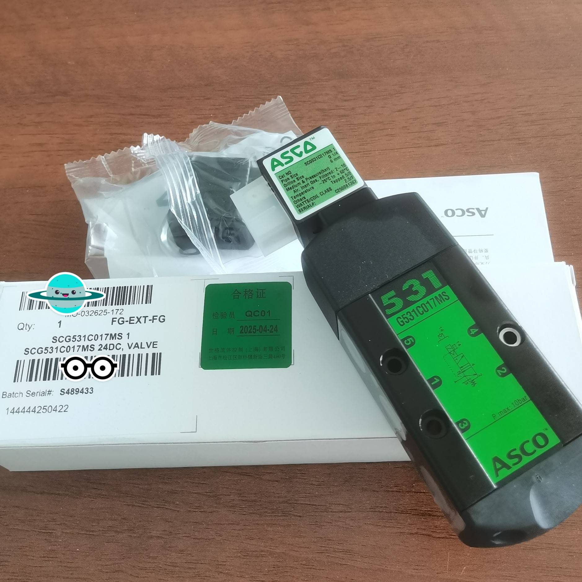 配件原装正品美国ASCO电磁阀SCG531C017MS 24VDC 220VAC 现货议价