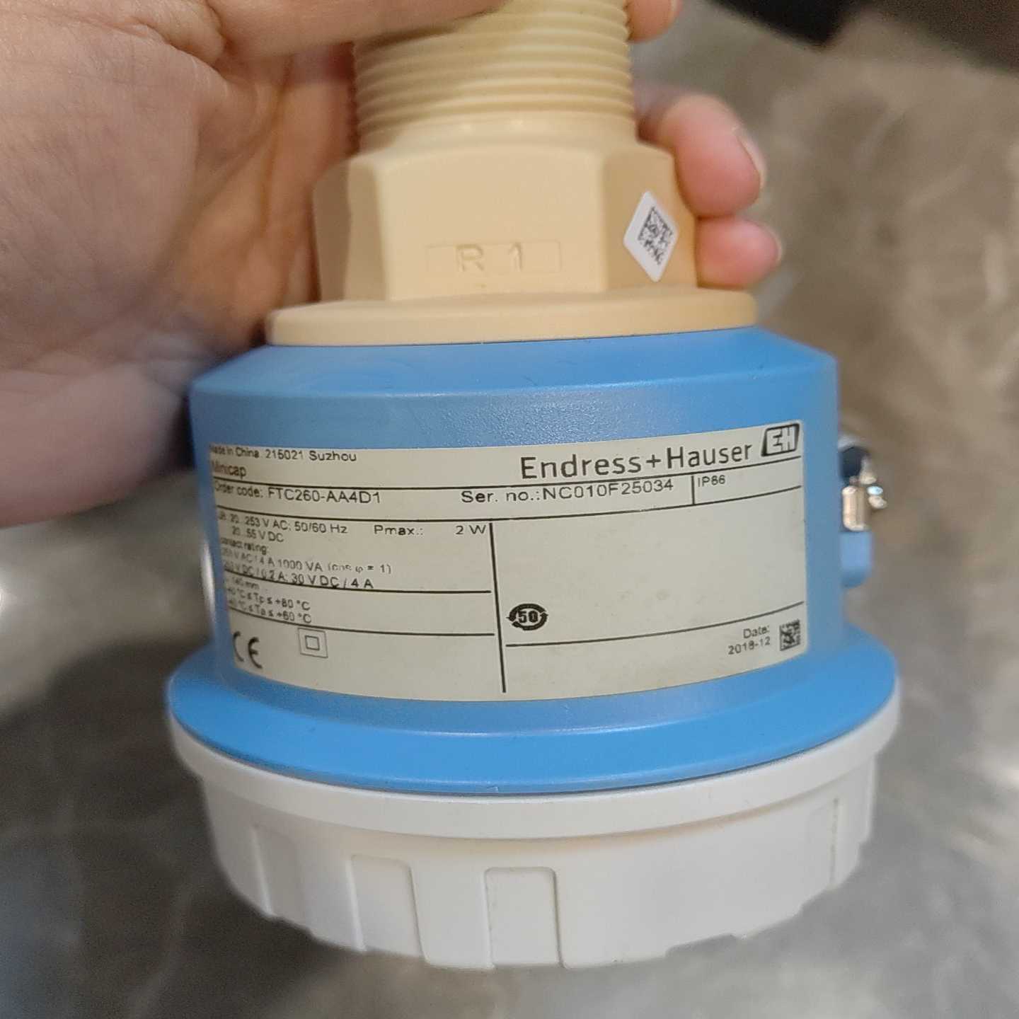 EH恩德斯豪斯电容式物位开关FTC260-AA4D1，型号--议价商品