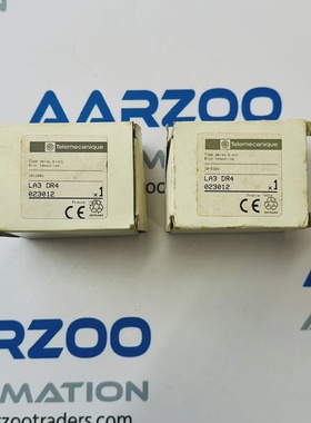 Nuovo Telemecanique LA3 DR4 Tempo Ritardo Blocco Spento 1018