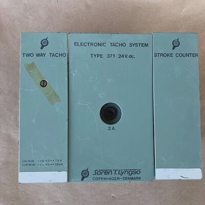SOREN T.LYNGSO 371 ELECTRONIC TACHO SYSTEM 37113400