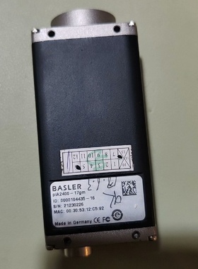 议价BASLER工业piA240017gm成色实物议价