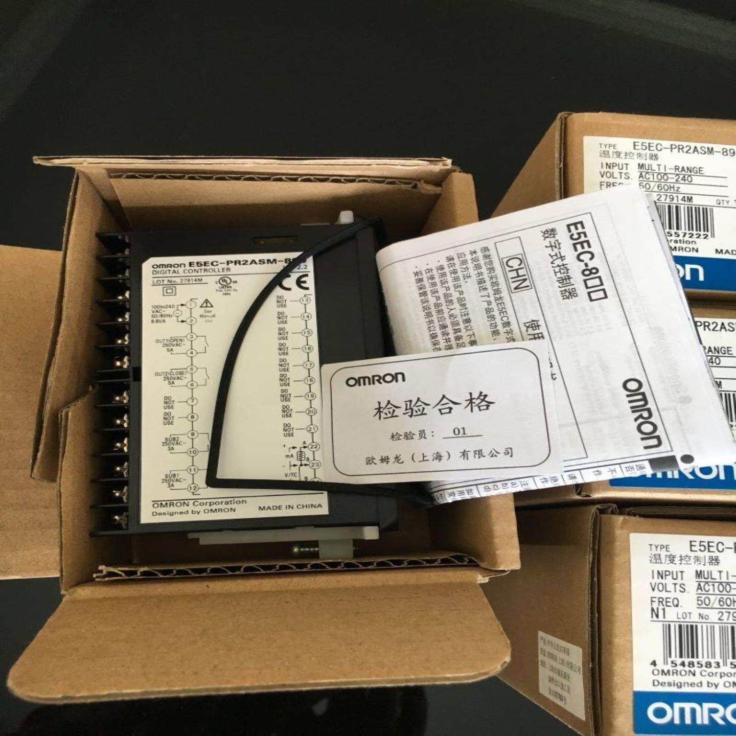 配件正品温控器E5EC-CR2ASM-800 804 CX2ASM-800 004 PR2ASM议价