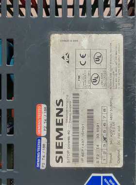 西门子SITOPpower40电源模块6EP1437---议价商品