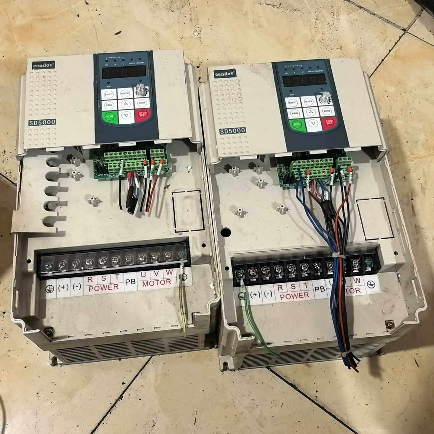 森岛SD5000变频器，型号SD5000-4T0110G/0