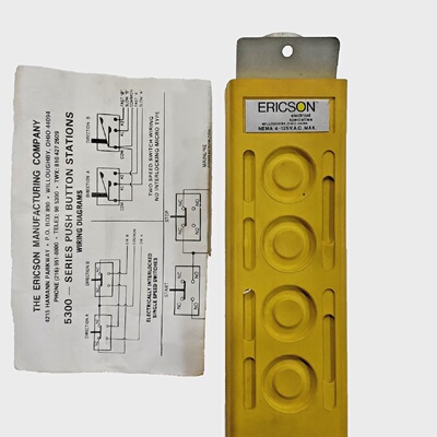 NEW ERICSON 5704 PENDANT 4 BUTTON 1 SPEED RP2