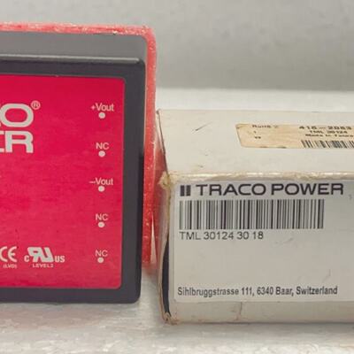 Trac Power TML 30124 Switchable Power Supply 100240VAC 24VDC