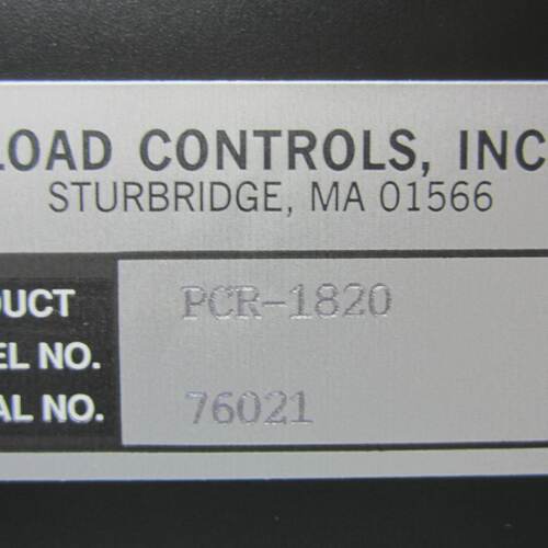 NEW LOAD CONTROLS PCR1820 COMPENSATOR PCR1820