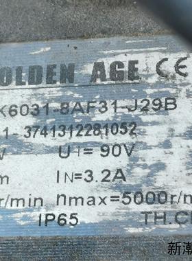 登奇华中高速5000转伺服电机GK6032和GK6031议价商品