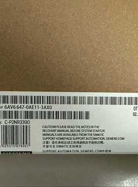 西门子KTP1000BasicDP触摸屏6AV6647--议价商品