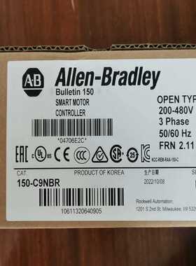 150-C9NBRAB罗克韦尔马达控制器询价