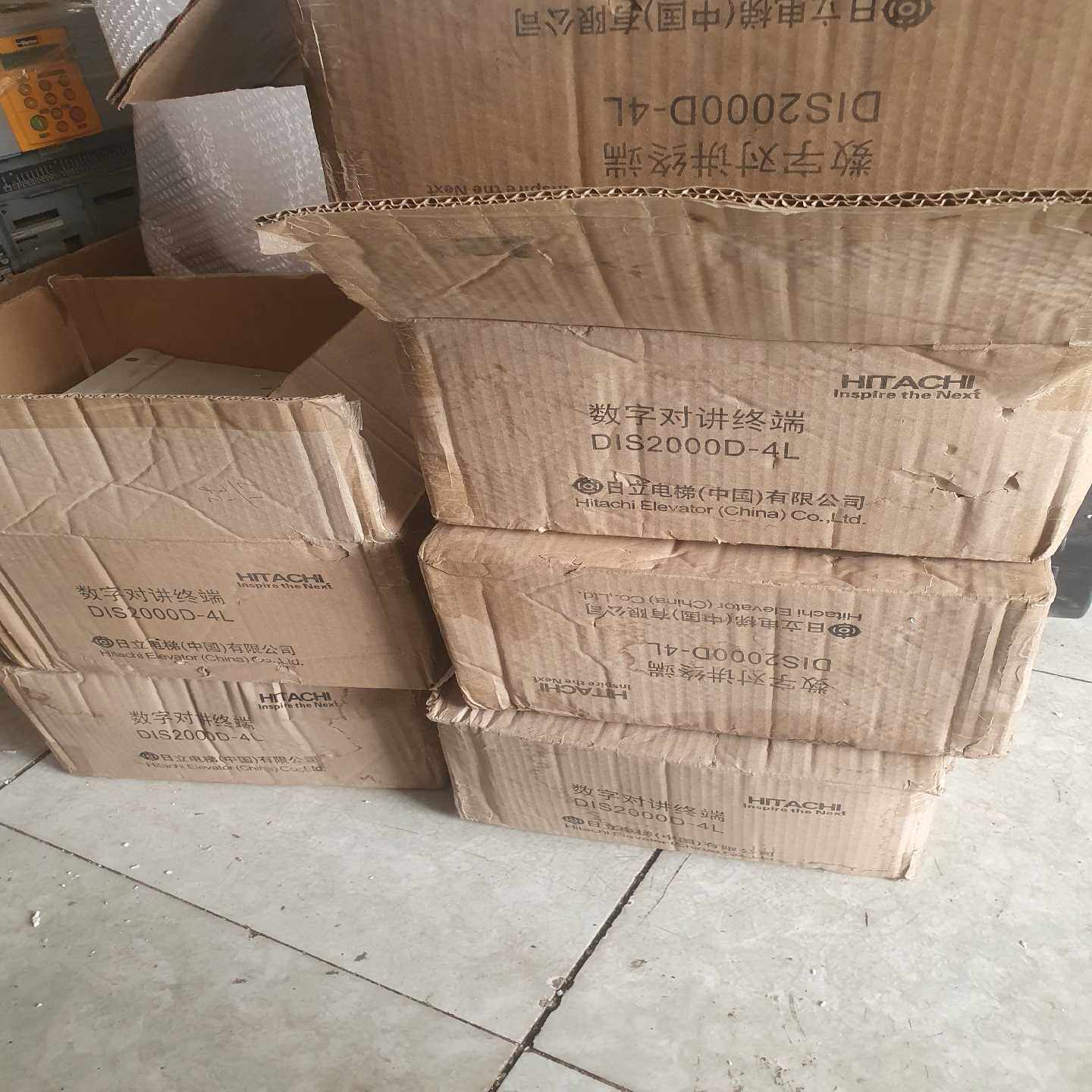 日立电梯对讲终端:型号为TYPE:DIS2000D4L对--议价商品