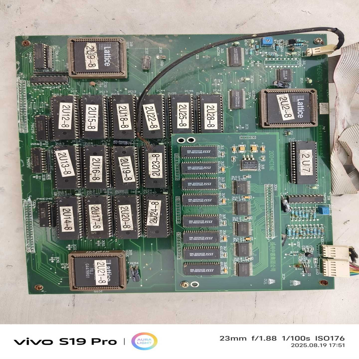 Lattice原装芯片主板，型号2005CINE-2，绿色P-询价客服