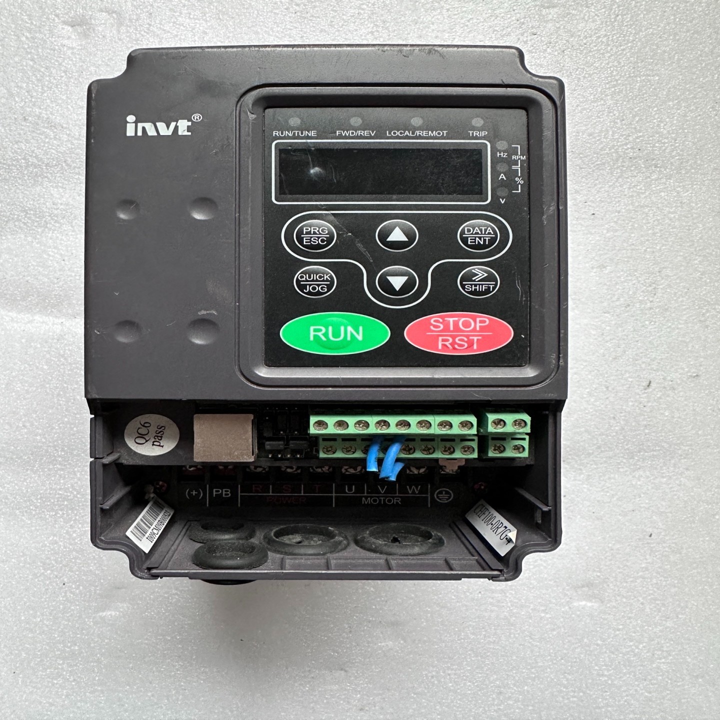 英威腾变频器CHF100-0R7G-4 380V0.75KW~询价