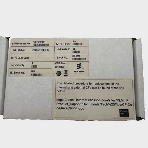 ERICSSON KDR1092431 Compact Flash 4G
