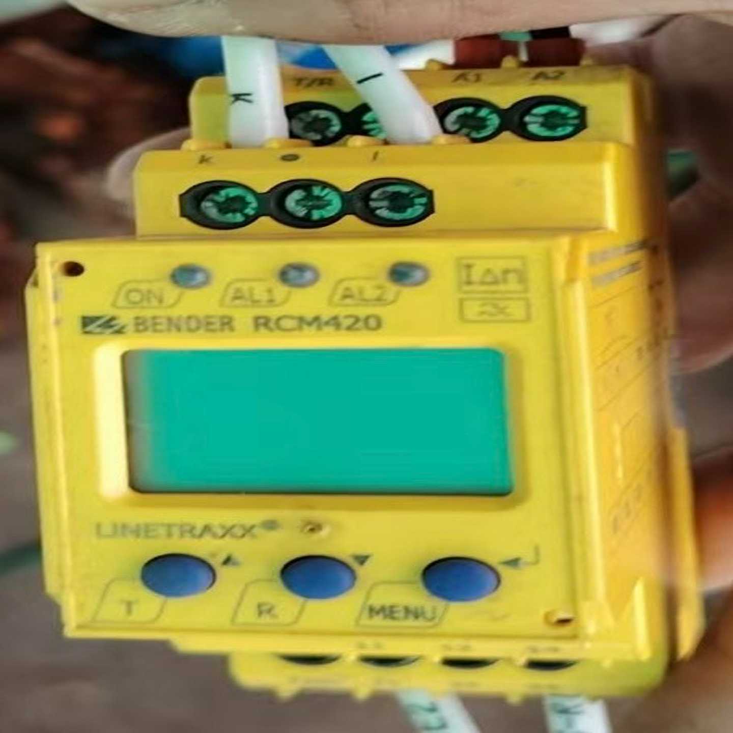 德国BENDER本德尔绝缘电阻测试仪RCM420拆机的，功能--议价商品