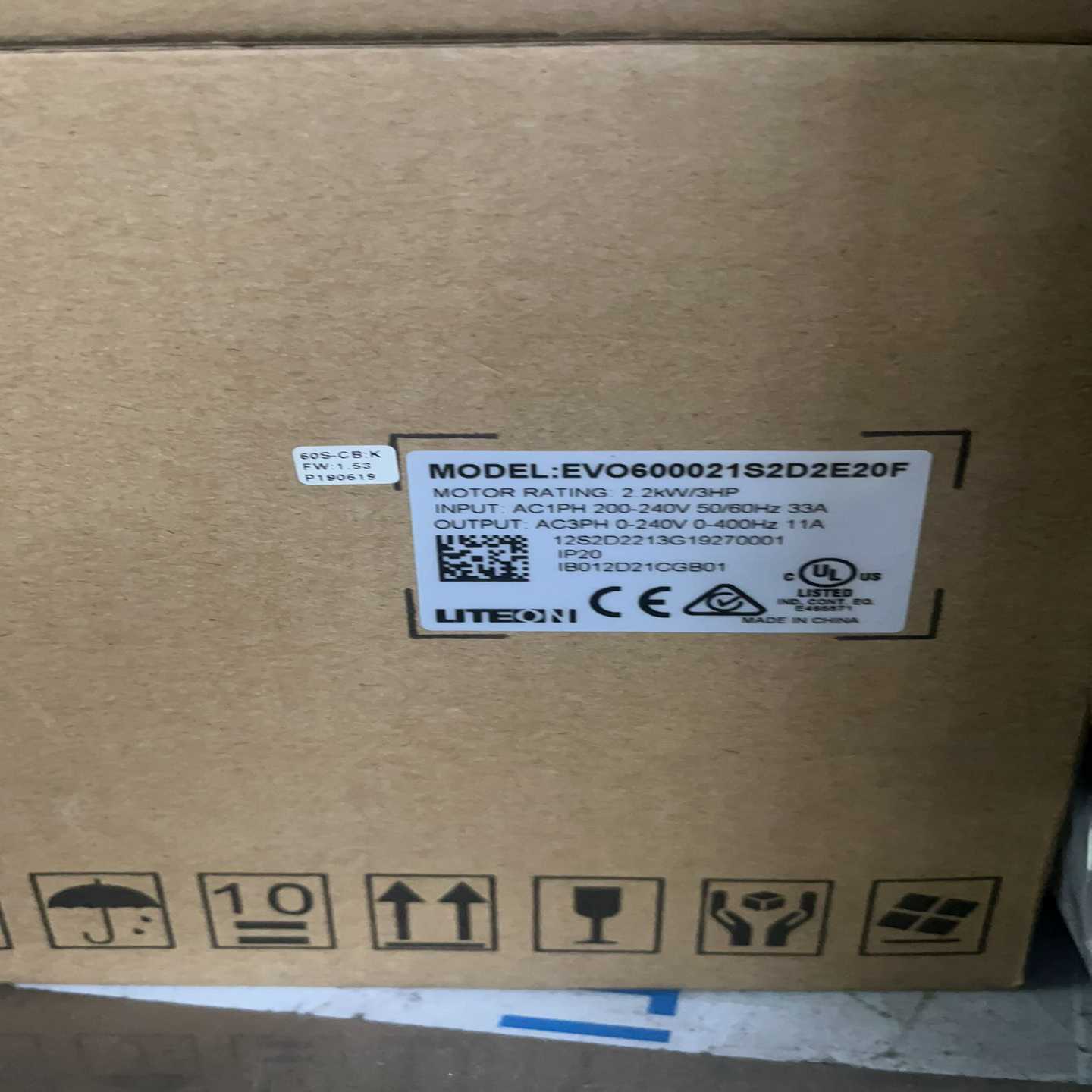 光宝变频器EVO600021S2D2E20F220V2.2询价