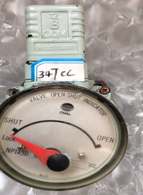询价~NPI45B10 347CC 阀门指示器 备件，功能正常