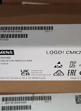 议价1P 6BK1700-0BA20-0AA0 西门子CMK2000通信模块6BK17000BA200