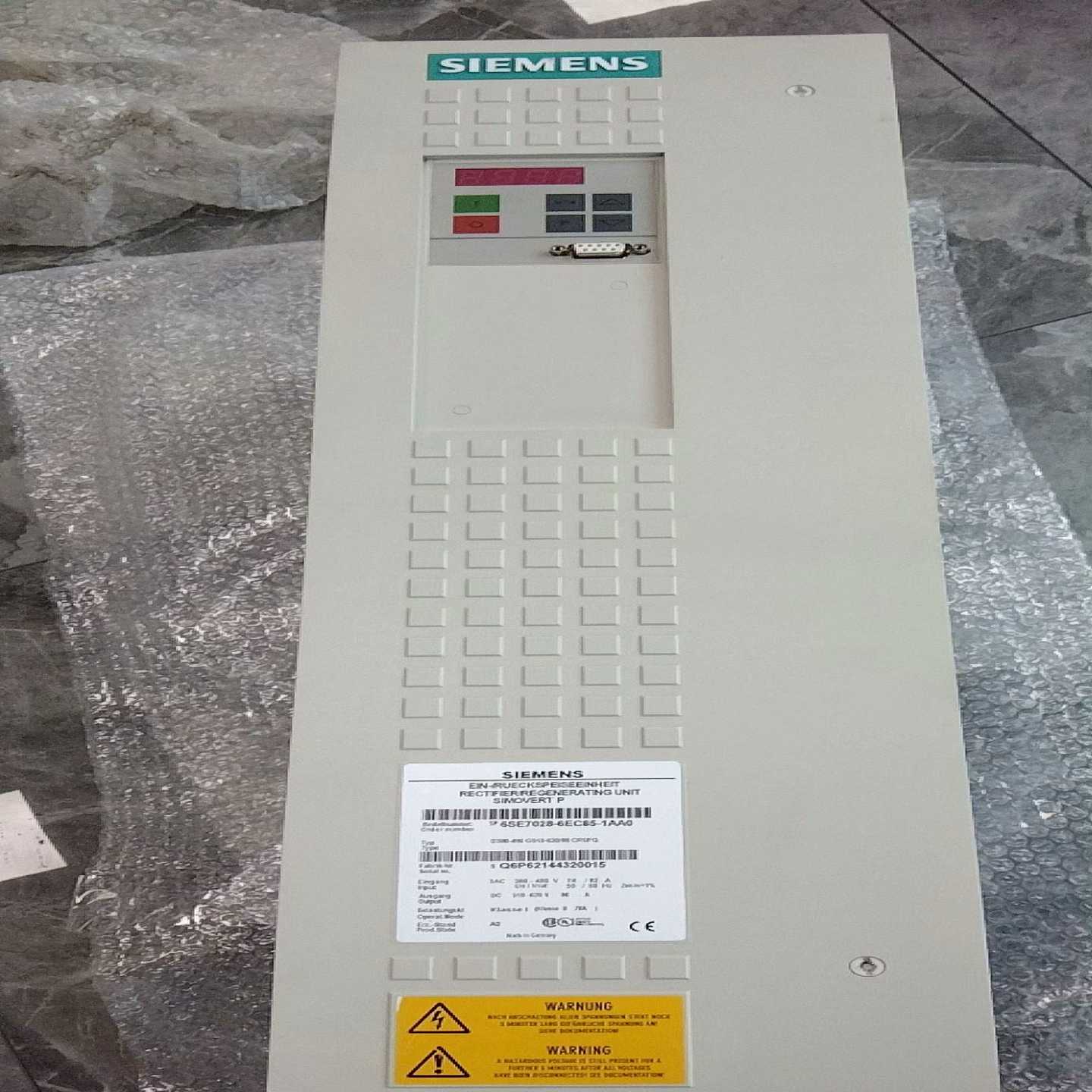 西门子整流回馈单元，型号6SE7028-6EC85-1AA0--议价商品