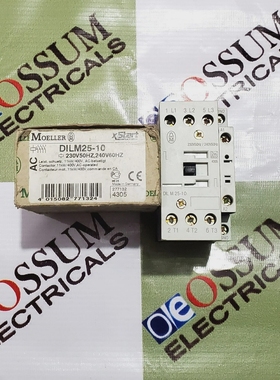 MOELLERDILM25-10电源接触器25A伏220伏免快速发货