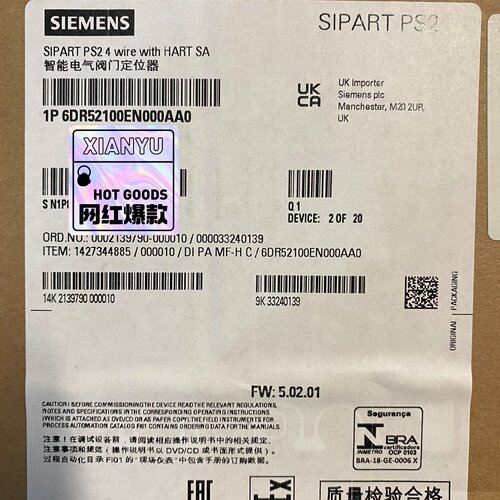 【询价】6DR5210-0EN00-0AA0智能PS2电气定位