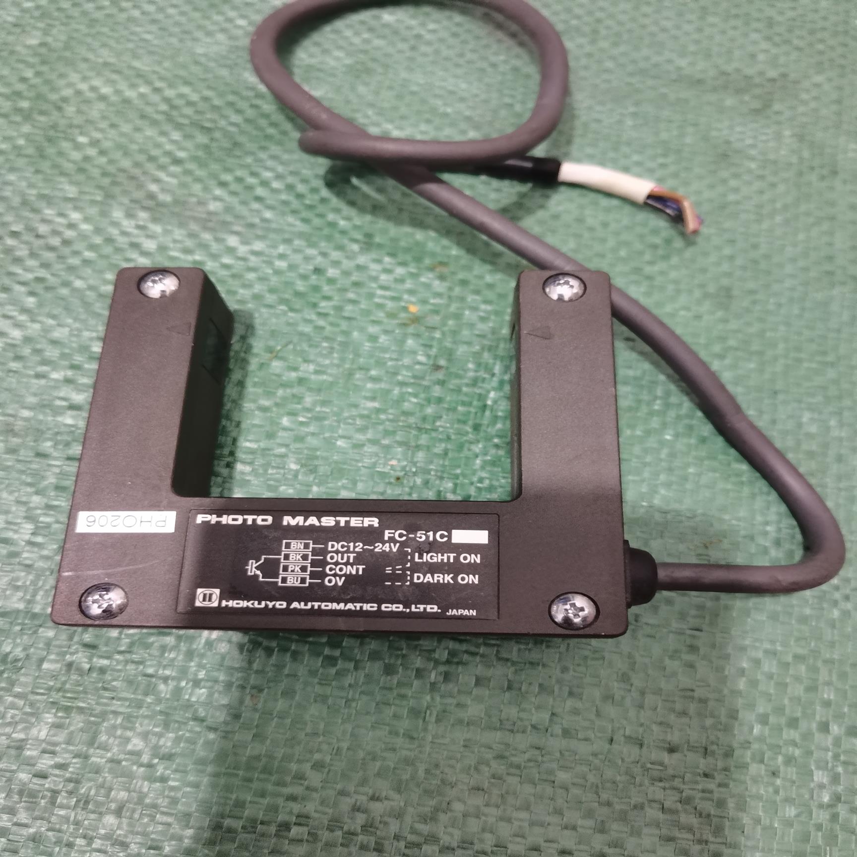 出售日本北洋HOKUYOFC-51CU型光电传感器，几乎{议价}