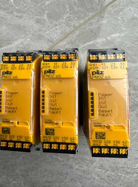 PNOZS6751106皮尔兹安全继电器3片顺丰询价