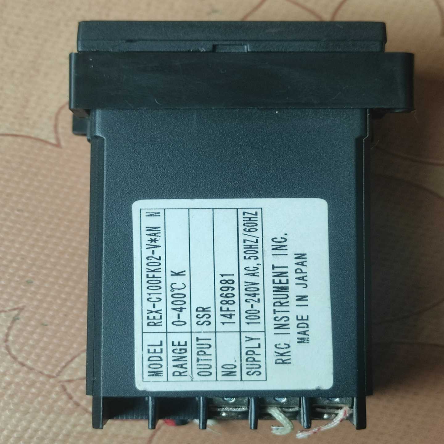议价日本J温控器REX-C100FK02-V*AN拆机旧货成色如图现货/维修