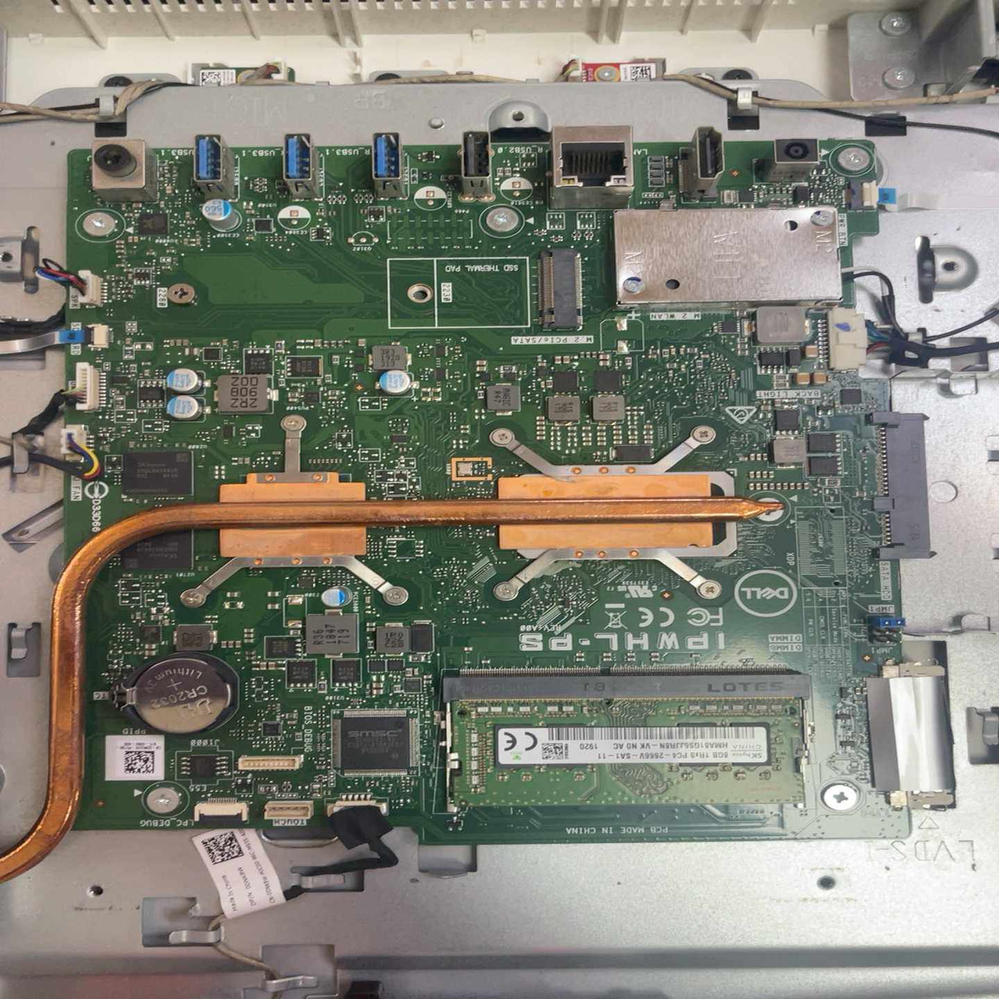 戴尔DELLInspiron3480一体机拆机主板，处--议价商品