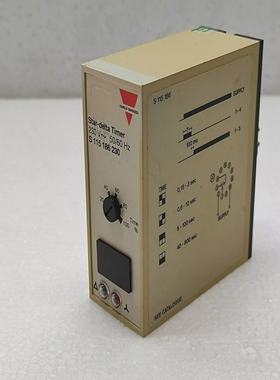 CarloGavazziS115186230星三角洲计时器230V交流电S1151