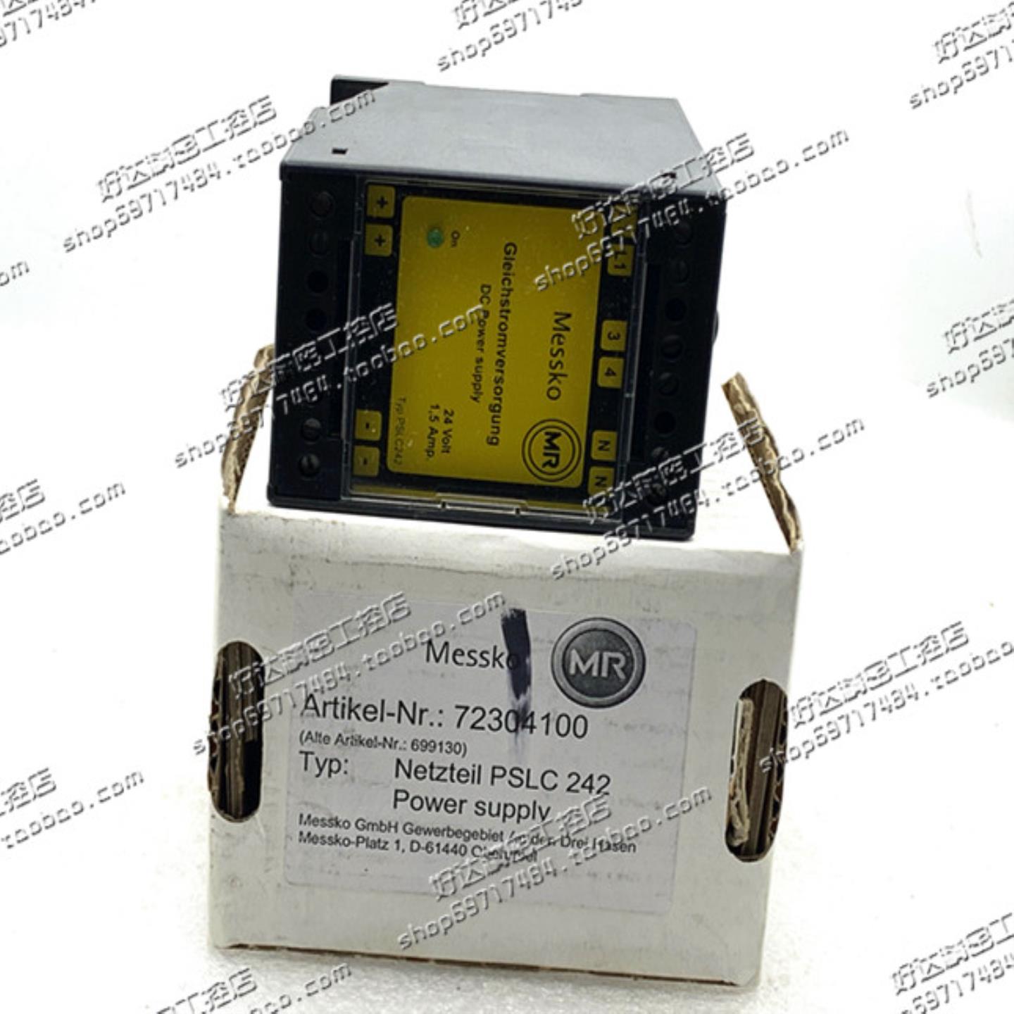 现货包邮原装MRMESSKO开关电源PSLC242Gleichstromversorgung