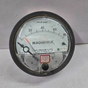 Dwyer 200080MM Magnehelic Manmetro De Presin Diferencial 0..